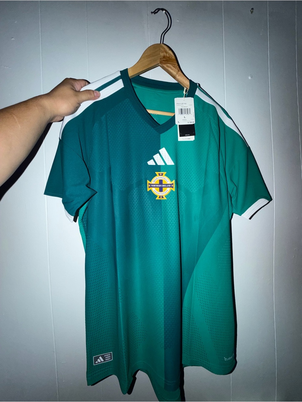 Men Adidas Ireland Jersey size L
